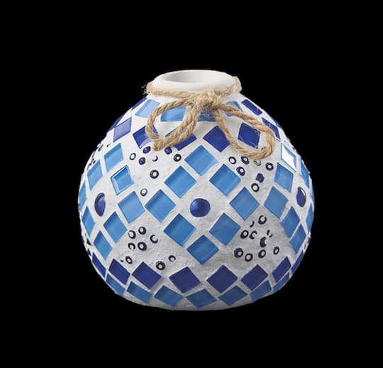 Blue Mosaic Vase Kit by Make Market®